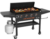 4-Burner 36" Griddle Cooking Station with Hard Cover