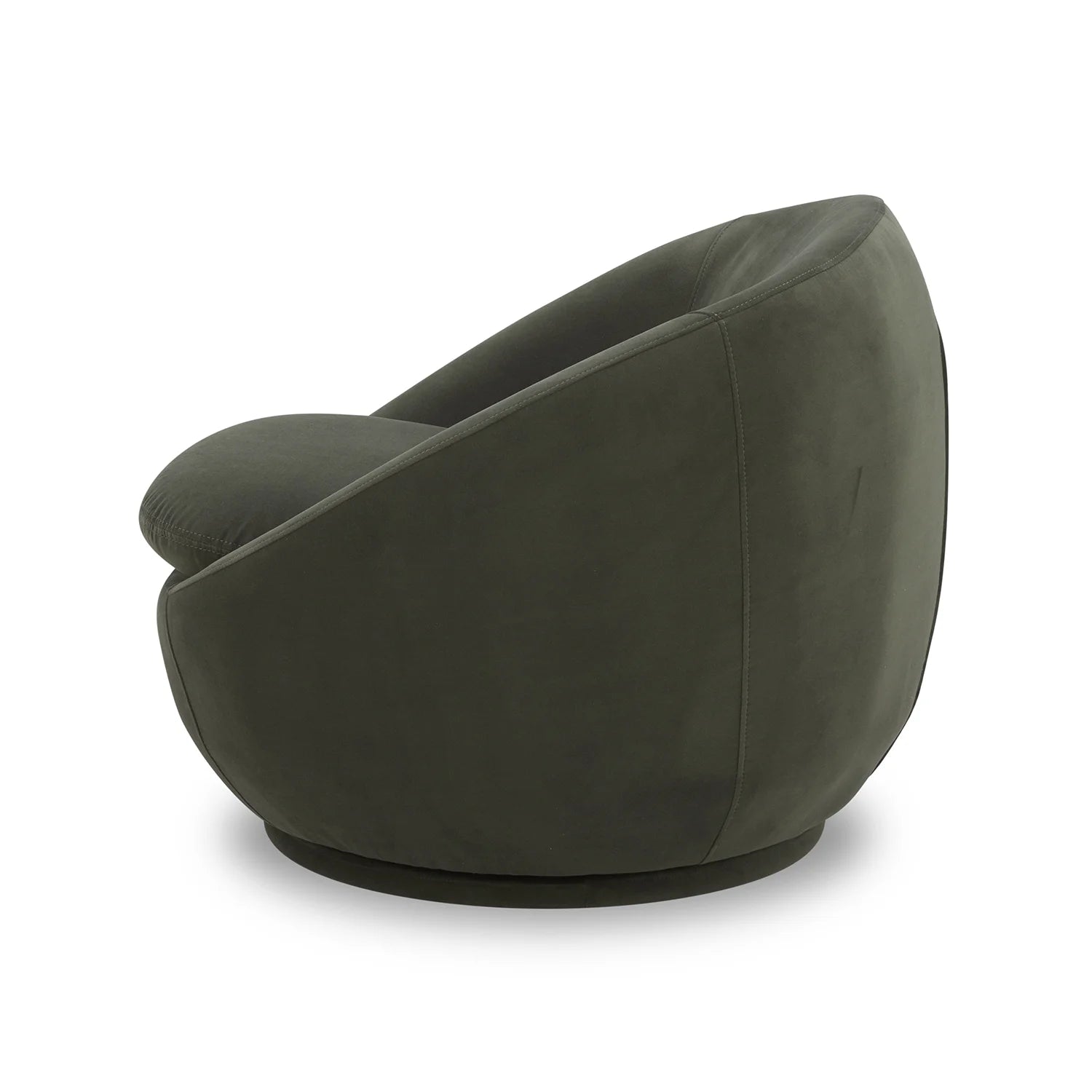 Better Homes & Gardens Mira Swivel Accent Chair, Cream Shearling