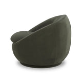 Better Homes & Gardens Mira Swivel Accent Chair, Cream Shearling