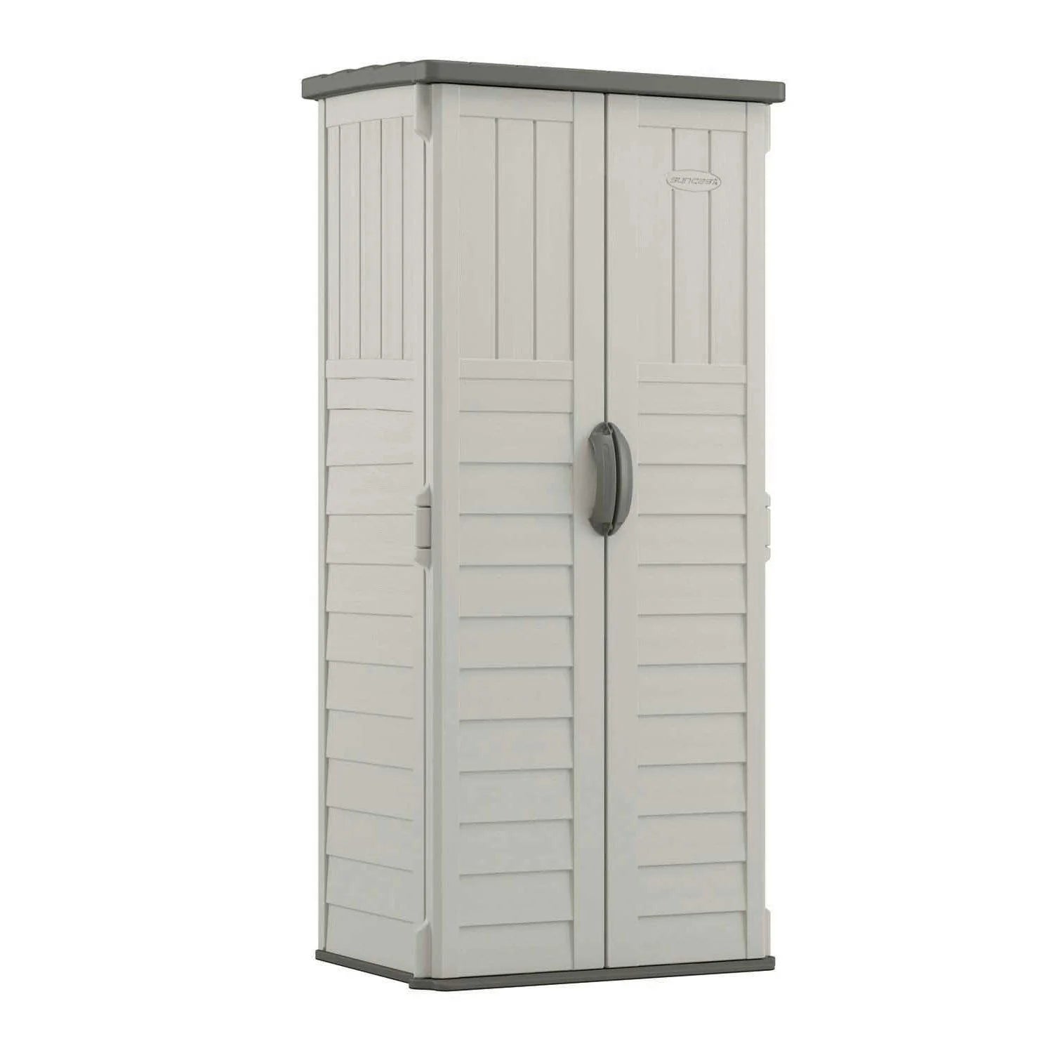BMS1250 Resin Vertical Storage Shed Building, 22 cubic feet