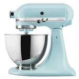 KitchenAid Deluxe Series 4.5 Quart Tilt-Head Stand Mixer with Stainless Bowl, Contour Silver, KSM97CU