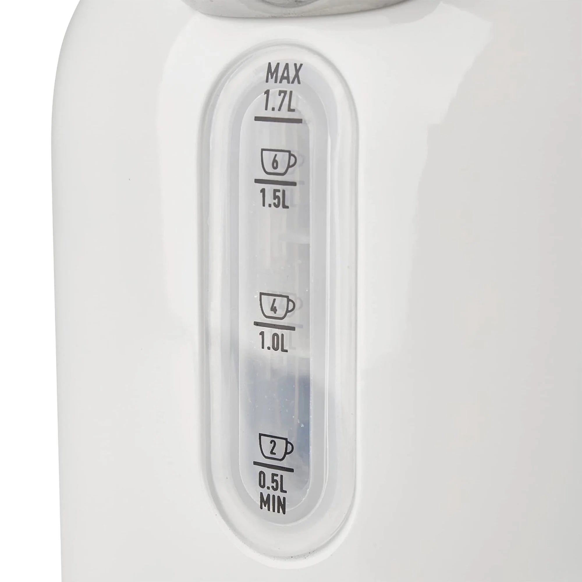 Haden Dorset 1.7 Liter Electric Water Kettle with Base, Putty & Chrome