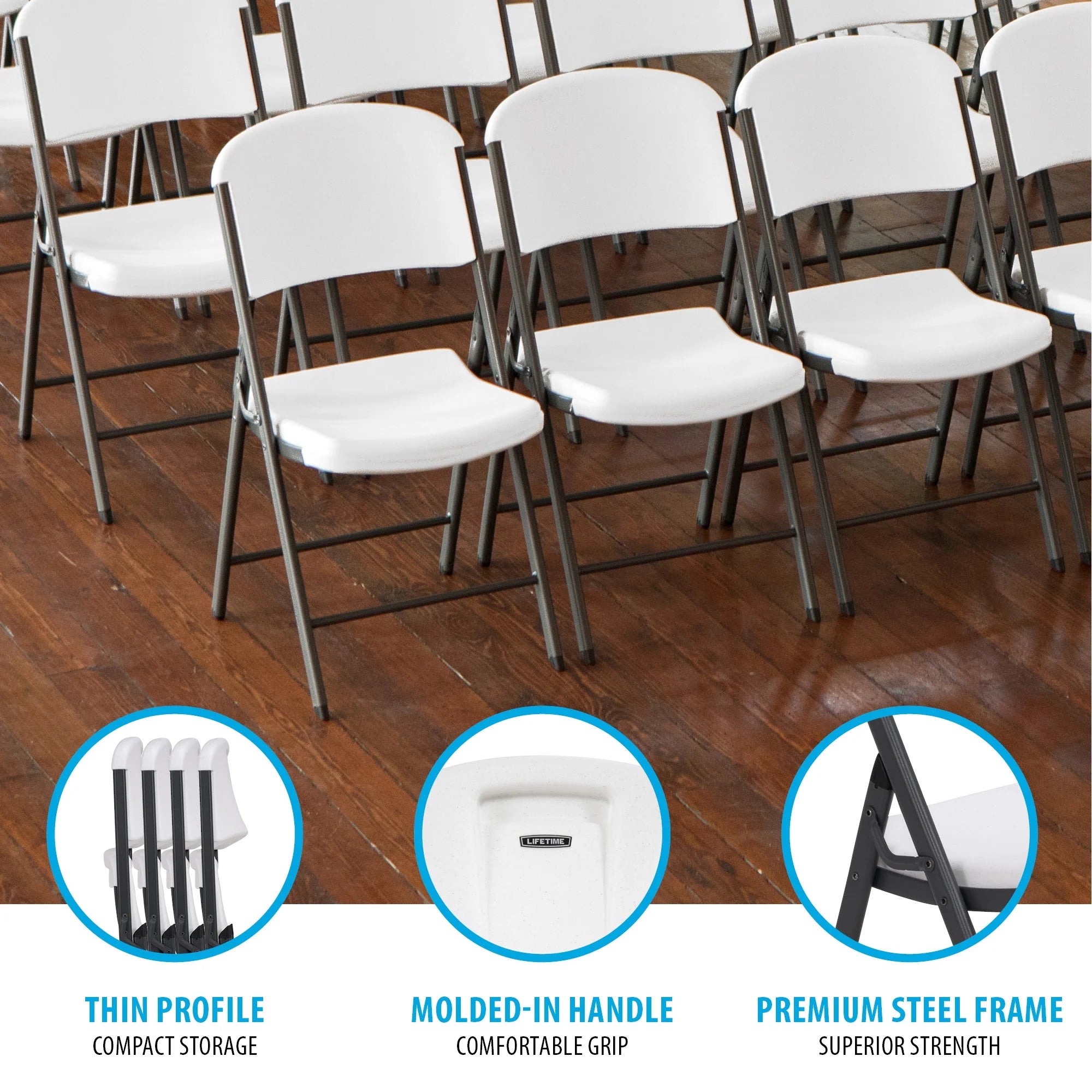 Lifetime Folding Table and Chair Set - Pack of 108