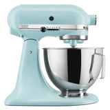 KitchenAid Deluxe Series 4.5 Quart Tilt-Head Stand Mixer with Stainless Bowl, Contour Silver, KSM97CU