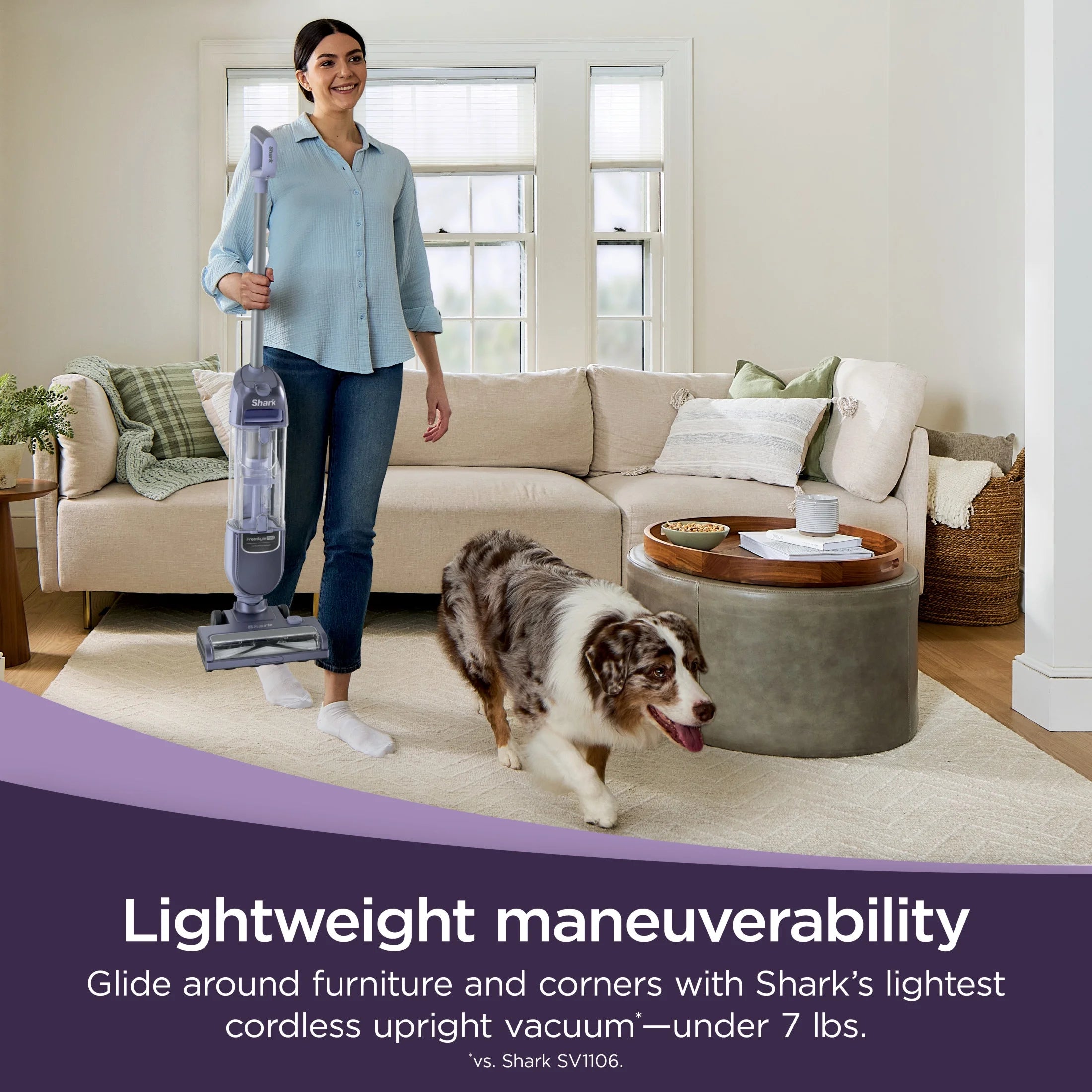 Shark Freestyle Max Cordless Upright Vacuum, Multi-Surface Cleaning, Lightweight with Large Dust Cup and 2-Speed Brushroll, SV2000