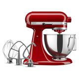 KitchenAid Deluxe Series 4.5 Quart Tilt-Head Stand Mixer with Stainless Bowl, Contour Silver, KSM97CU