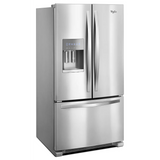 Whirlpool WRF555SDFZ 36-inch 25 cu. ft. French Door Freestanding Refrigerator Stainless Steel