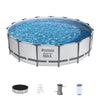 Steel Pro MAX 15' x 42" Round Above Ground Swimming Pool Set