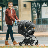 Chicco Presto Compact Stroller - Graphite (Grey). New