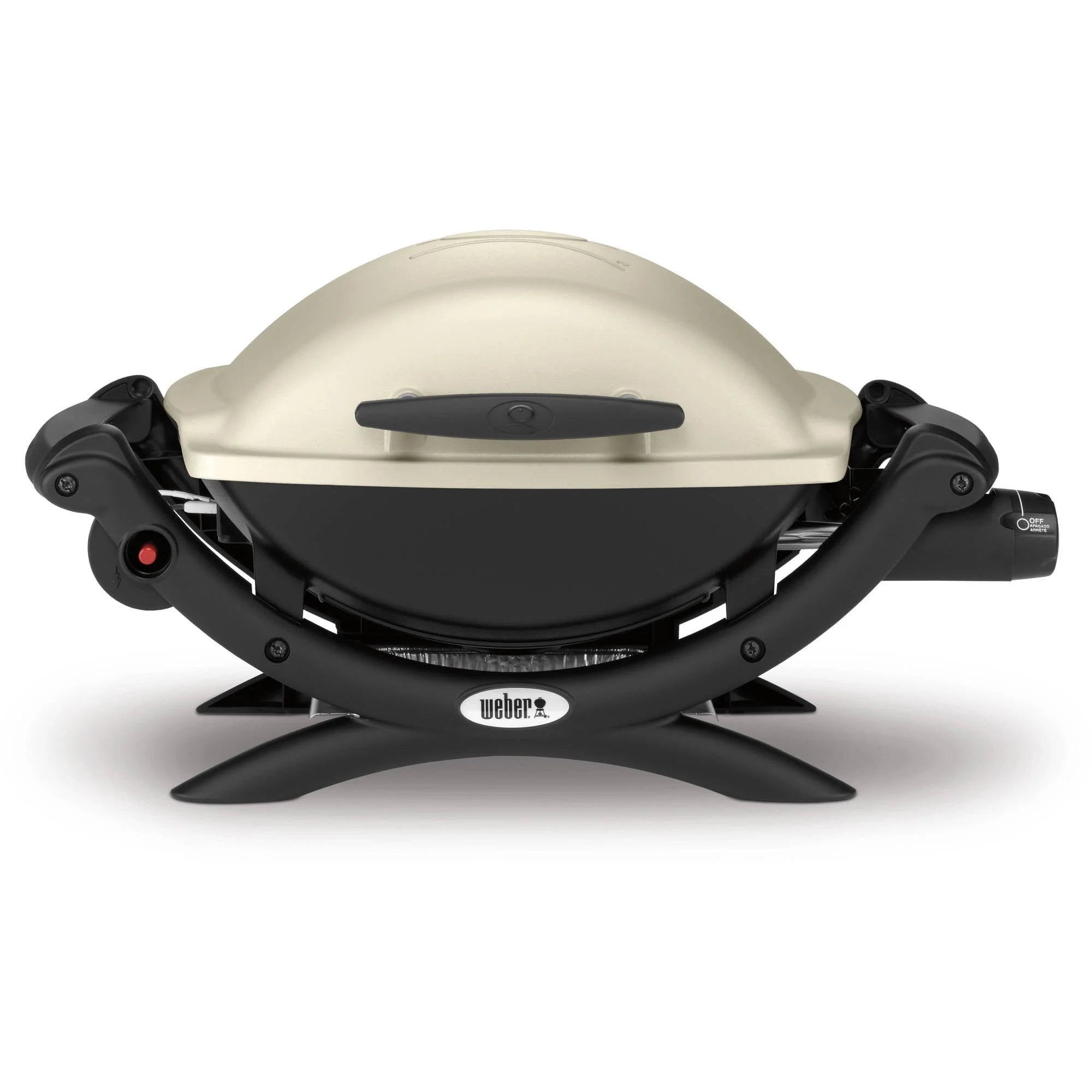 1000 1-Burner Portable Gas Grill, Titanium