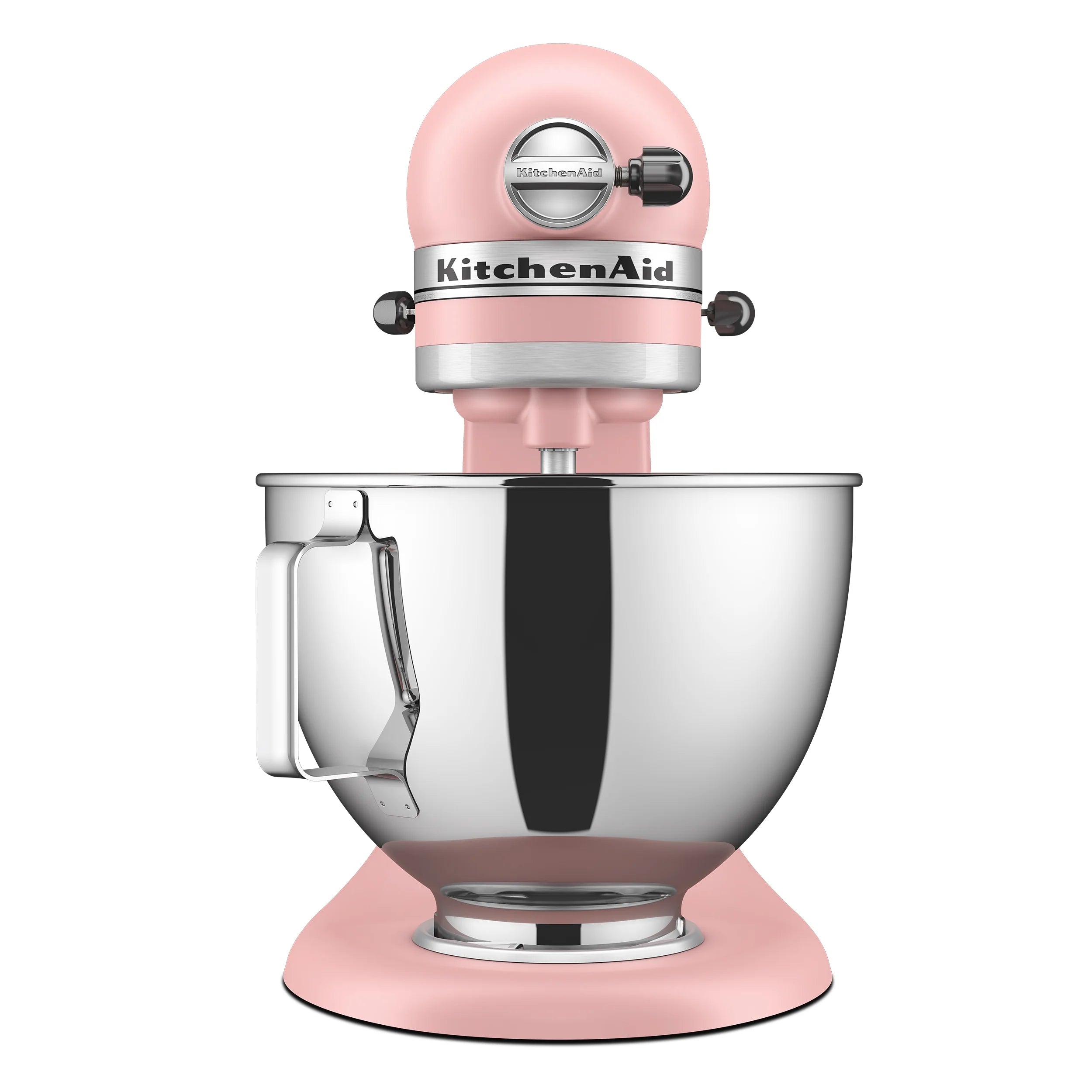 KitchenAid Deluxe Series 4.5 Quart Tilt-Head Stand Mixer with Stainless Bowl, Contour Silver, KSM97CU