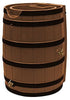 Rain Wizard 65 Gallon Rain Barrel with Darkened Ribs - Terra Cotta