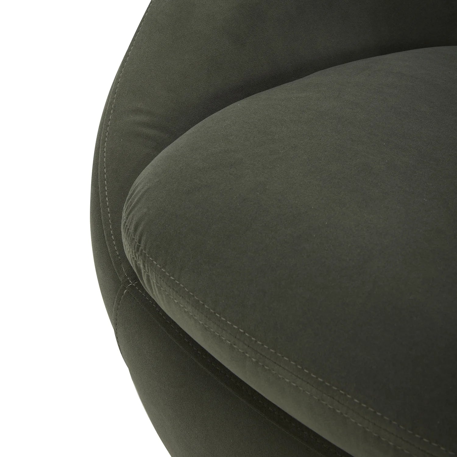 Better Homes & Gardens Mira Swivel Accent Chair, Cream Shearling