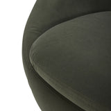 Better Homes & Gardens Mira Swivel Accent Chair, Cream Shearling