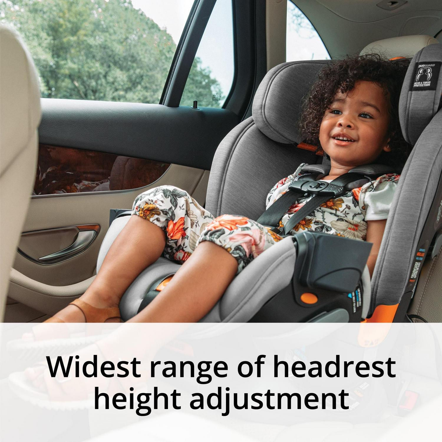 Chicco OneFit ClearTex All-in-One Car Seat - Slate (Grey). New
