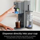 Ninja Thirsti Drink Maker, Still, Sparkling Custom Drink Kit, with CO2 Canister, Flavors, and 48 oz Reservoir