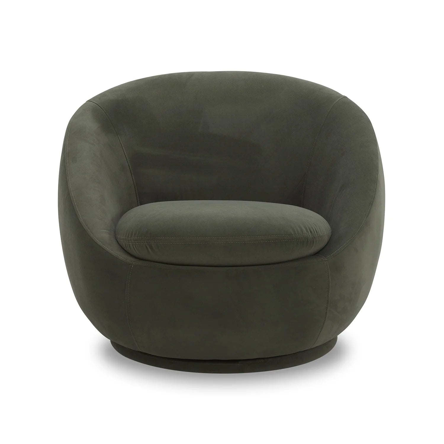 Better Homes & Gardens Mira Swivel Accent Chair, Cream Shearling