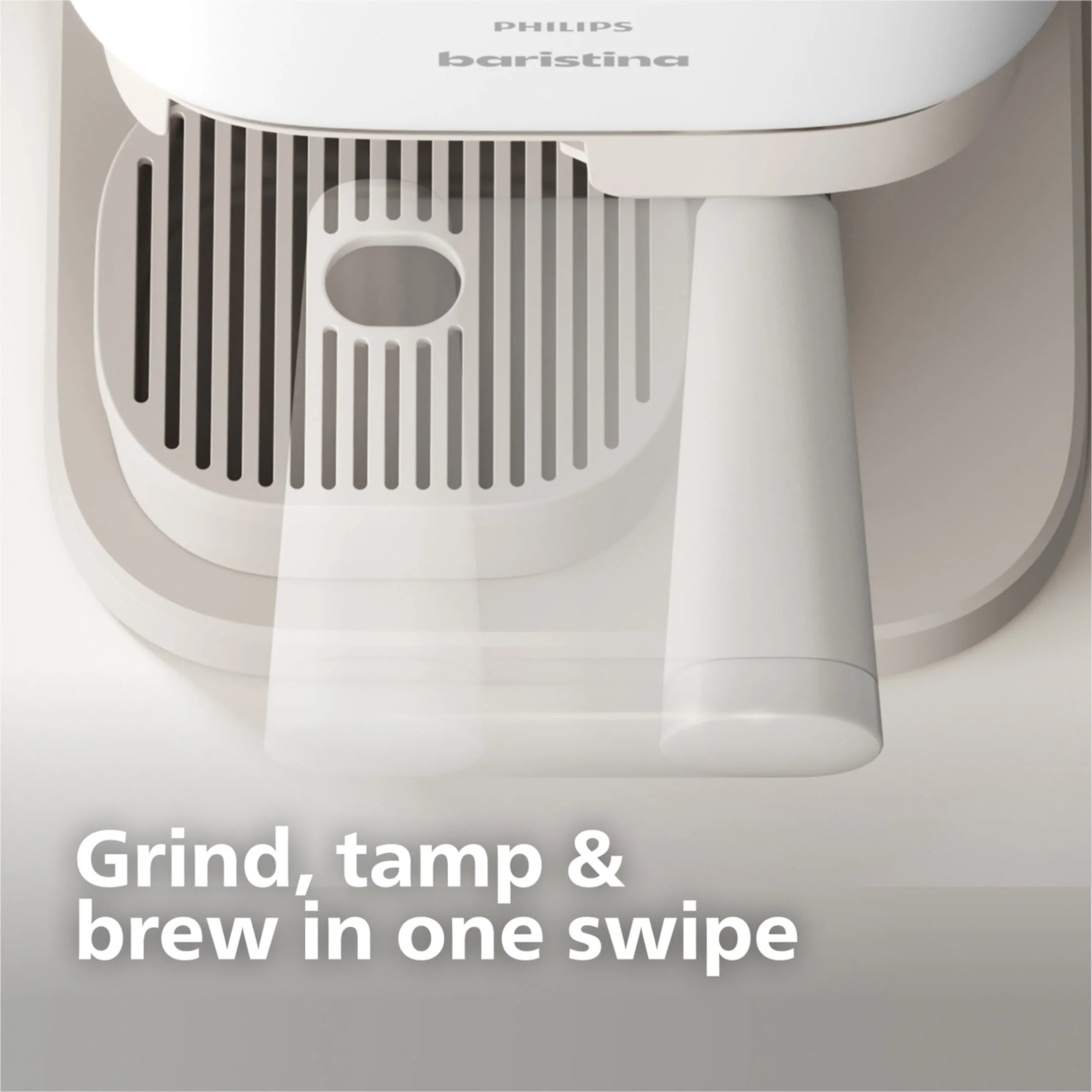 Philips Baristina Automatic Espresso Machine, Milky White