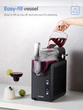 5-in-1 Slushie Machine, No Ice Needed, 15 Min Slushy Machine for Home with Self-Cleaning, Professional Frozen Drink Maker, 5 Preset Programs, Frozen Margaritas, Frapp��s, Milkshakes, and More, FOHERE