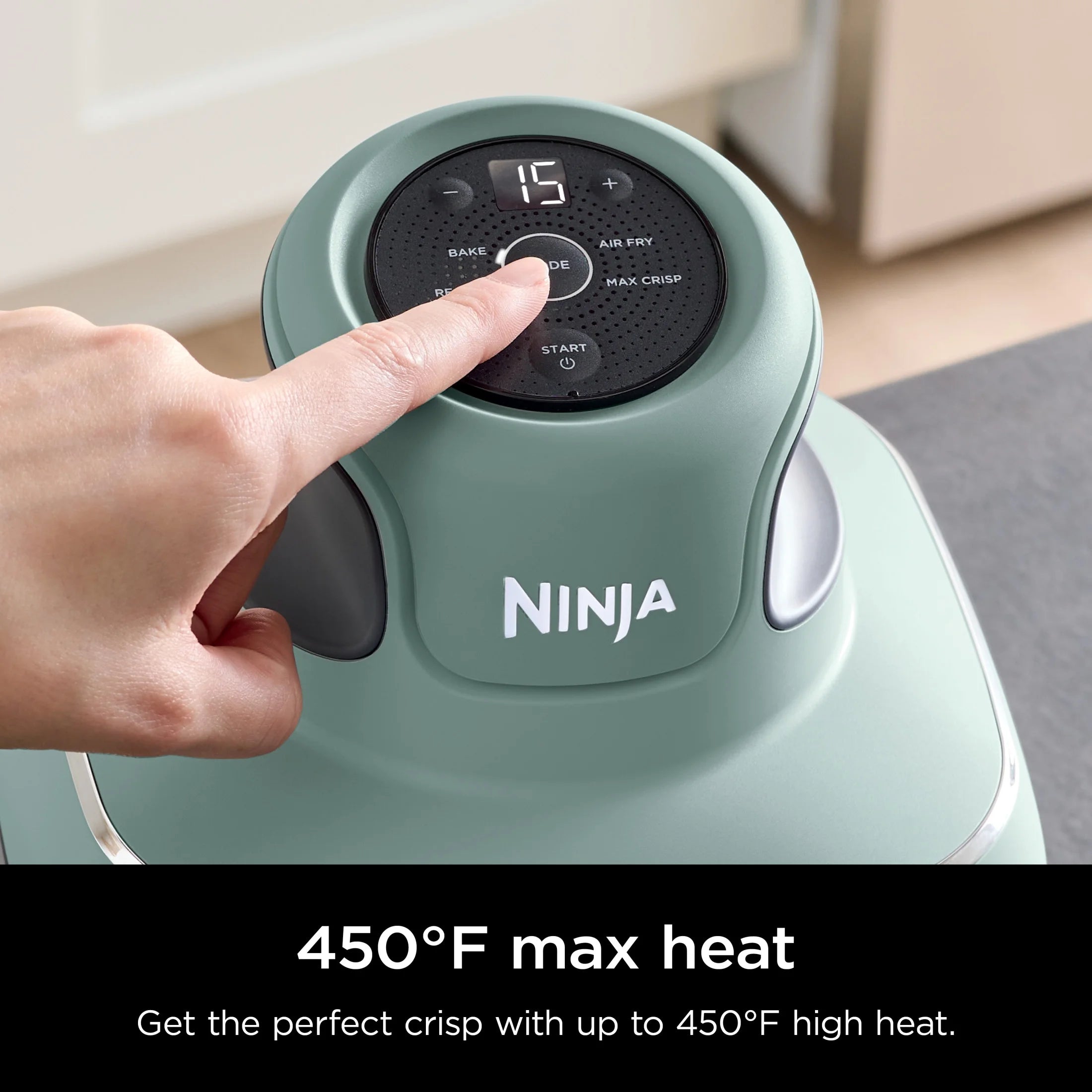 Ninja Crispi 4-in-1 Portable Glass Air Fryer Cooking System, 4-Qt & 6-Cup Containers, Cyberspace