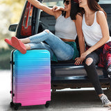 3 Piece Luggage Sets, Hard Shell Suitcase 20/24/28 Inches with TSA Lock and Spinner Wheels, Expandable Lightweight Travel Luggage for Men Women, Multicolor purple