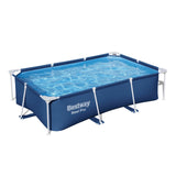 Open Box Steel Pro 8.5'x67"x24" Rectangular Above Ground Swimming Pool