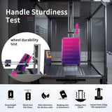 3 Piece Luggage Sets, Hard Shell Suitcase 20/24/28 Inches with TSA Lock and Spinner Wheels, Expandable Lightweight Travel Luggage for Men Women, Multicolor purple