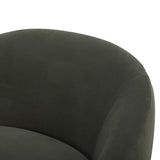 Better Homes & Gardens Mira Swivel Accent Chair, Cream Shearling