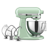 KitchenAid Deluxe Series 4.5 Quart Tilt-Head Stand Mixer with Stainless Bowl, Contour Silver, KSM97CU