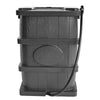 WG4000-GRY Home Outdoor Wood Grain Rain Water Catcher Barrel