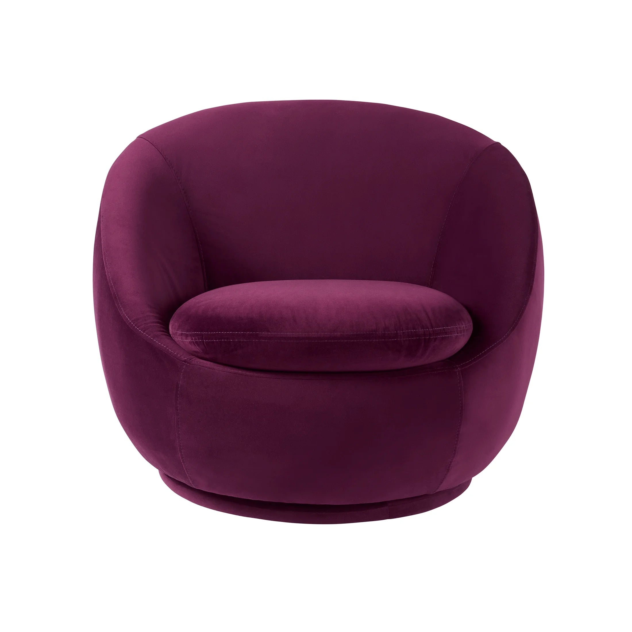 Better Homes & Gardens Mira Swivel Accent Chair, Cream Shearling