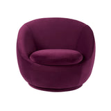 Better Homes & Gardens Mira Swivel Accent Chair, Cream Shearling