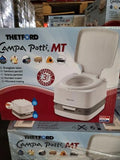 Thetford Campa-Potti MT, 4-gal Portable Toilet, Length 16.8 x Width 15.1 in x Height 13 in.