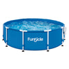 10' x 30" Activity Above Ground Swimming Pool Set with 2-in-1 Pump, Round Frame
