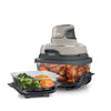 Ninja Crispi 4-in-1 Portable Glass Air Fryer Cooking System, 4-Qt & 6-Cup Containers, Cyberspace
