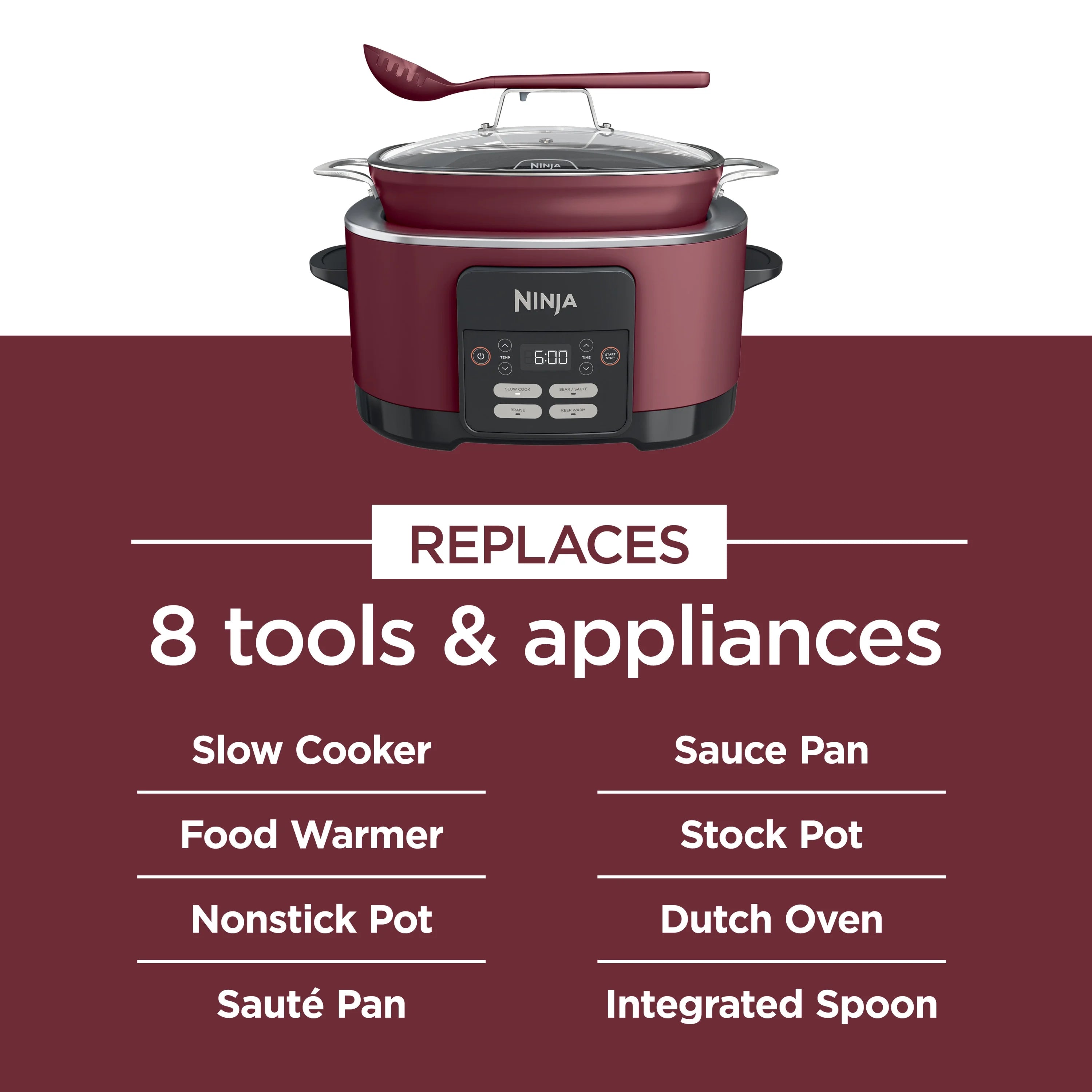 Ninja Foodi Possible Cooker 8.5qt Multi-Cooker, MC1000
