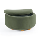 Better Homes & Gardens Juliet Modern Boucle Chaise & Storage Ottoman, Pearl