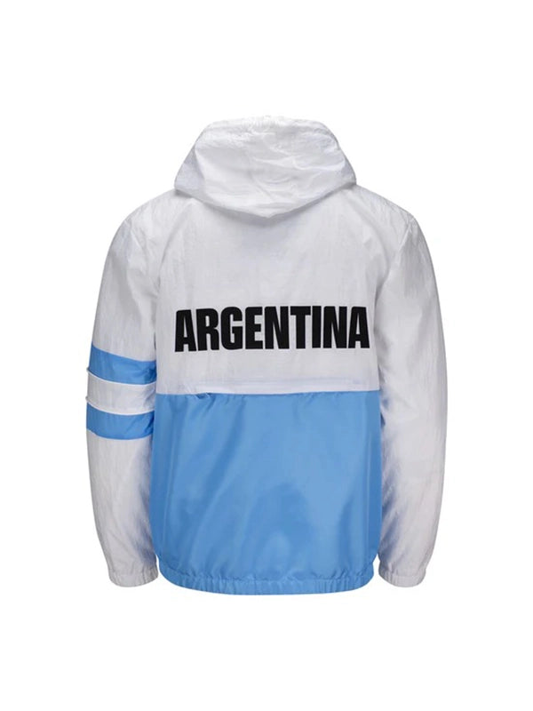 FIFA World Cup 2026 Argentina White Windbreaker Jacket