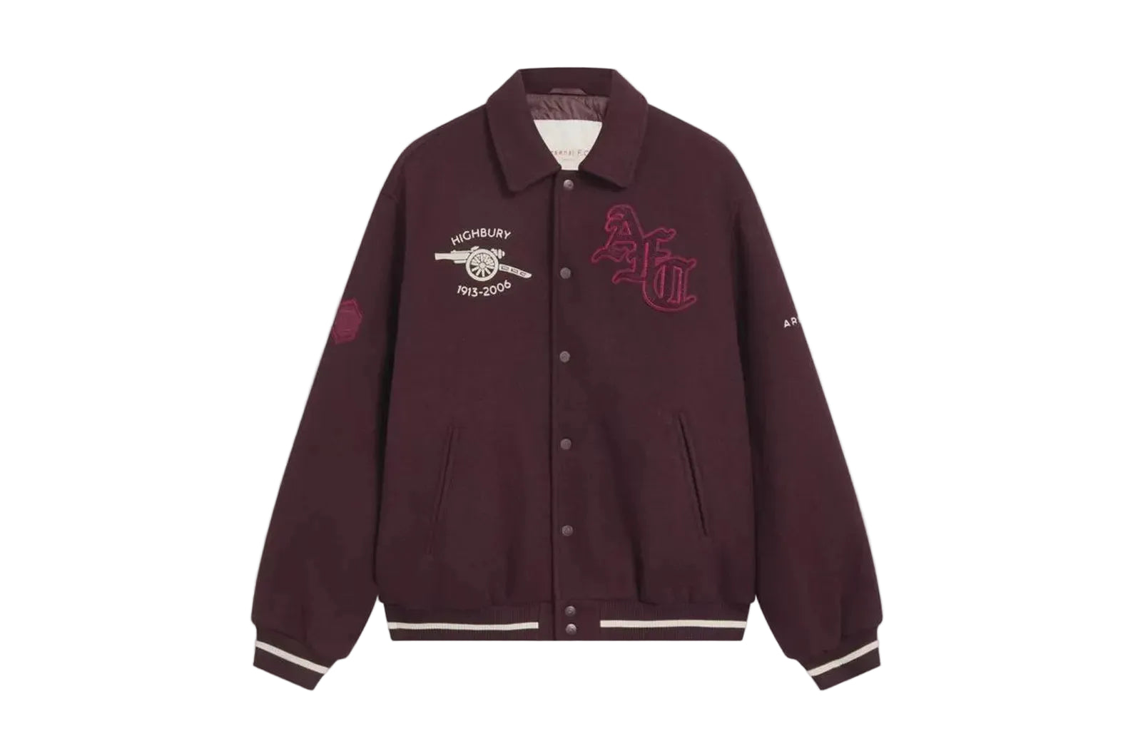 Arsenal Classics Records Varsity Jacket