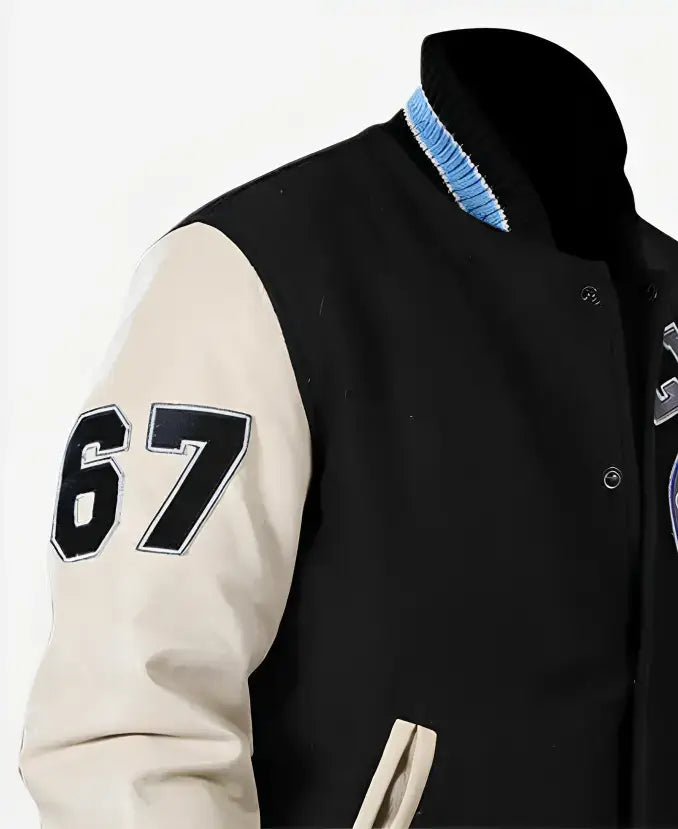 Axel Foley Detroit Lions Varsity Jacket
