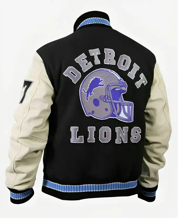 Axel Foley Detroit Lions Varsity Jacket