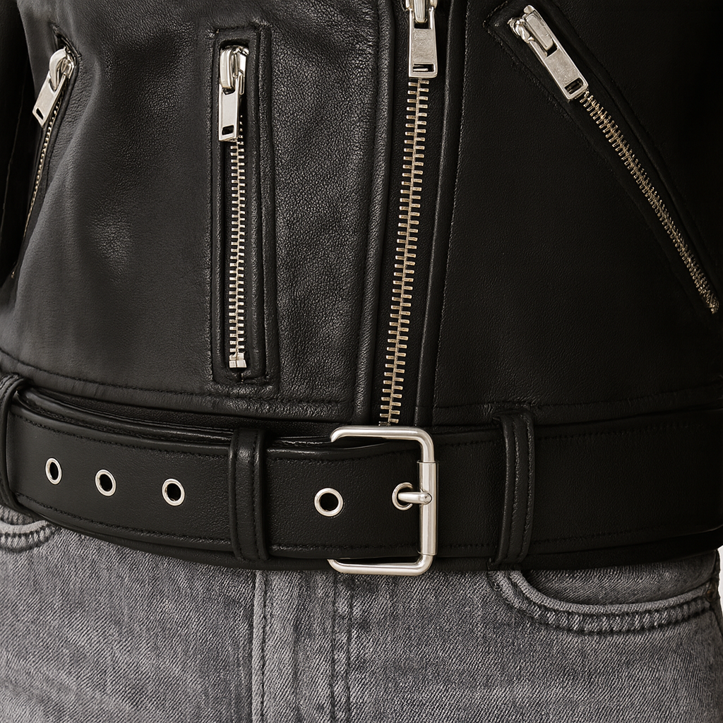 Black-Classic-Genuine-Leather-Biker-Jacket-for-women