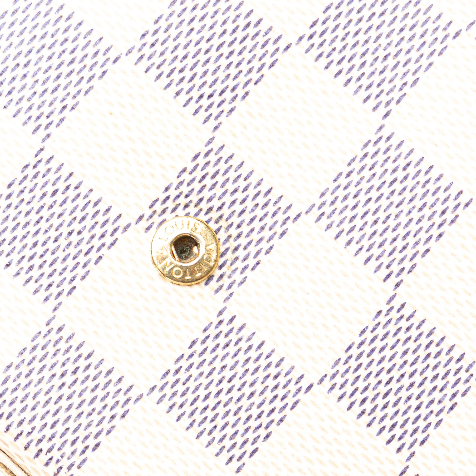 Louis Vuitton Damier Azur Pochette Felicie White