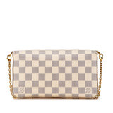 Louis Vuitton Damier Azur Pochette Felicie White