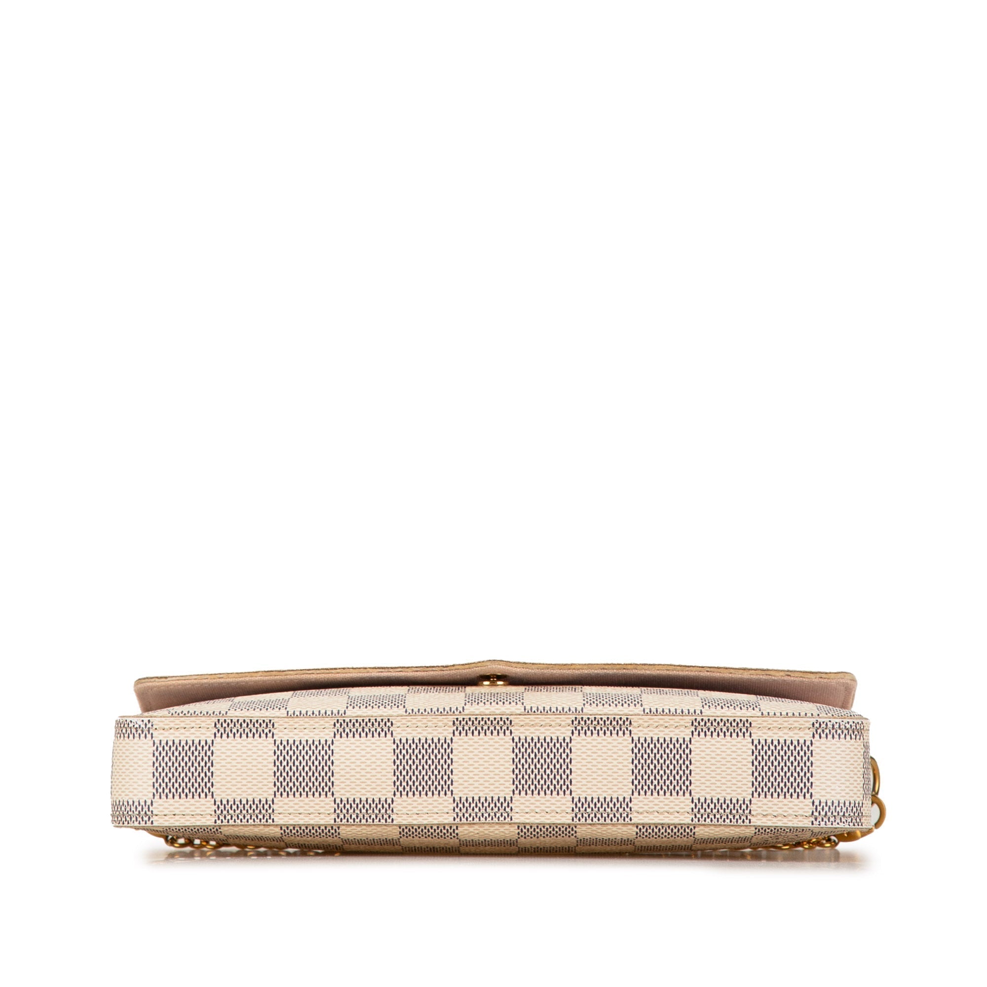 Louis Vuitton Damier Azur Pochette Felicie White