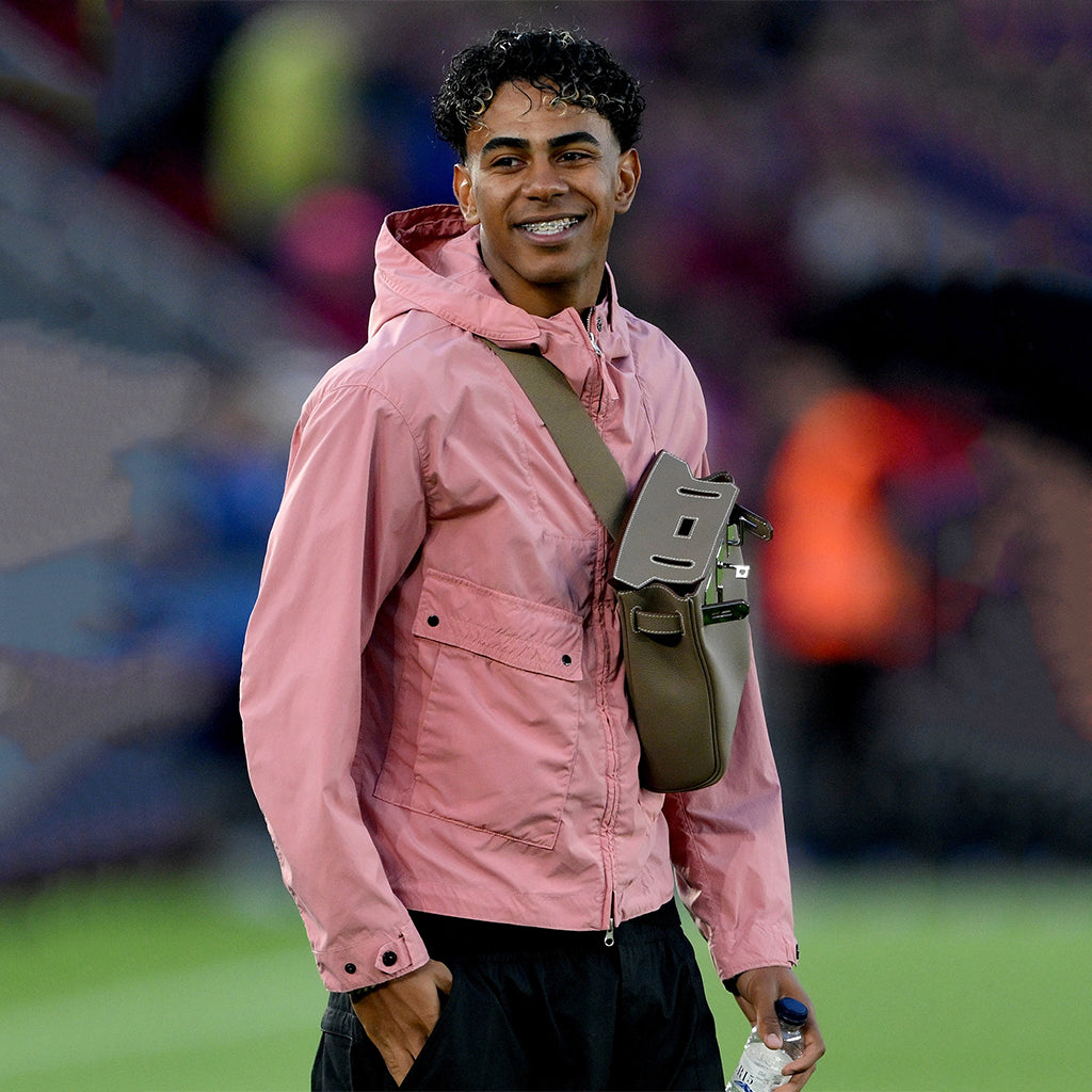 Camp Nou Stadium 2026 Lamine Yamal Pink Jacket