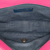 Chanel Small Lambskin Elegant Chain Single Flap Pink