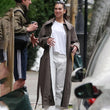 Dua Lipa London Park Coat