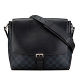 Louis Vuitton Damier Cobalt Newport Messenger PM Black