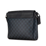 Louis Vuitton Damier Cobalt Newport Messenger PM Black